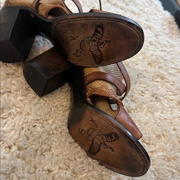 FREEBIRD Rattl heeled open toe boots 9 - Picture 4 of 9